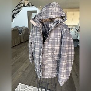 Boys size 10-12 White Sierra jacket